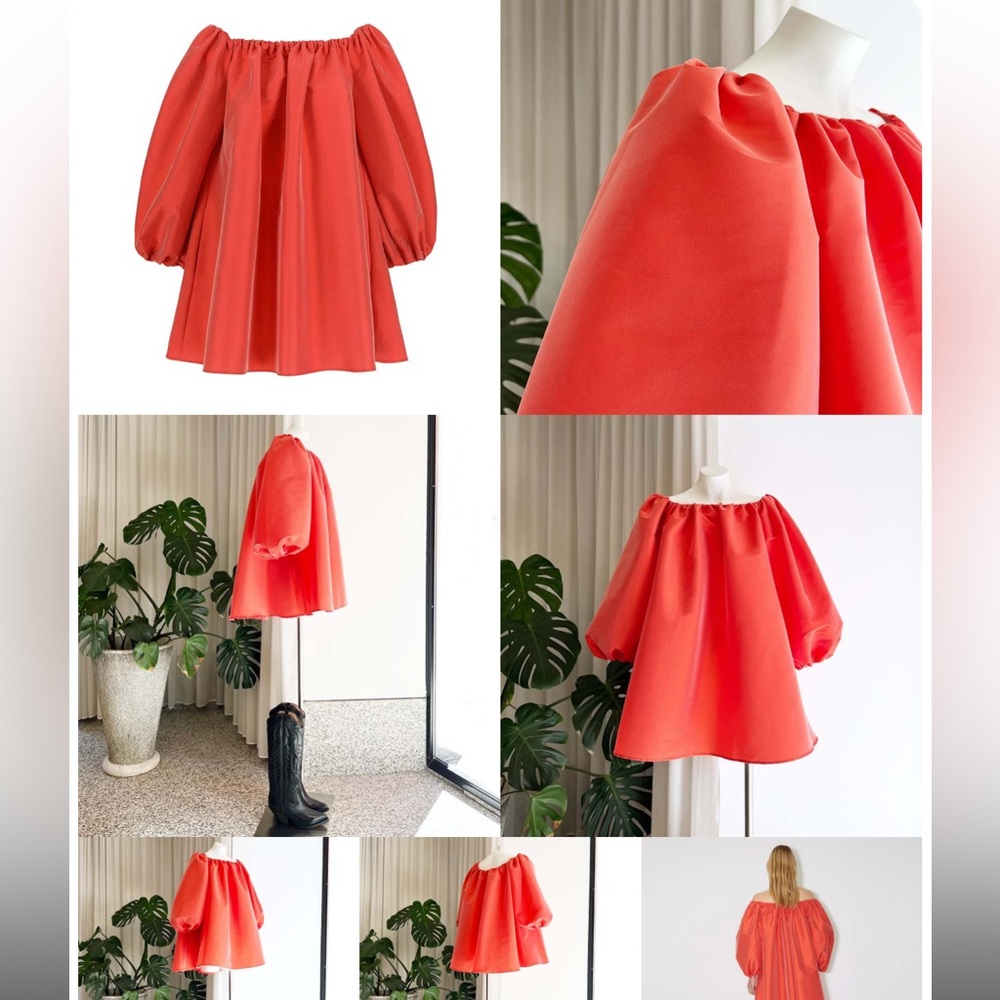 Bernadette Mini Bobby Dress - Poppy Red